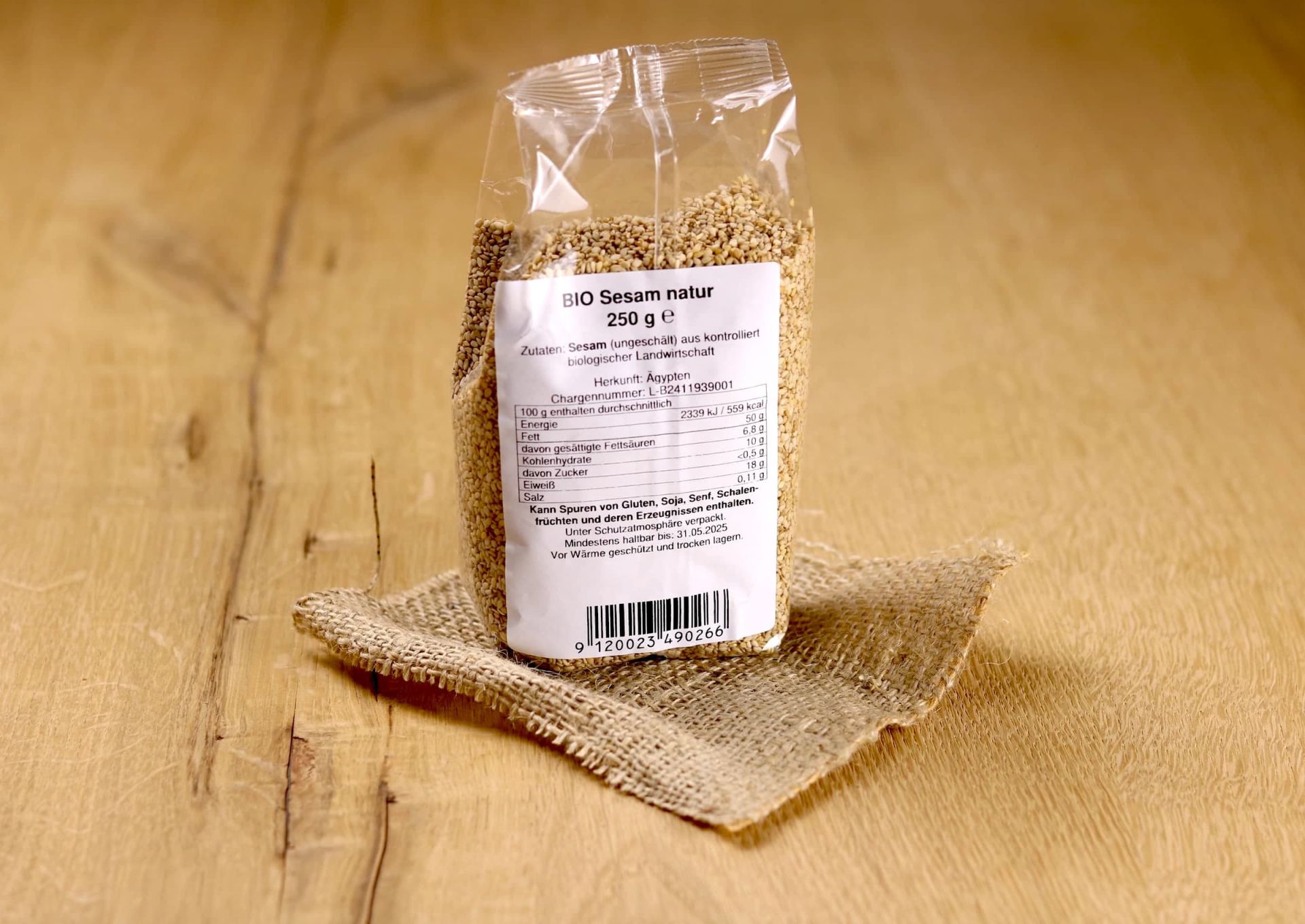 Bio Sesam, natur online bestellen | vomfeld.at