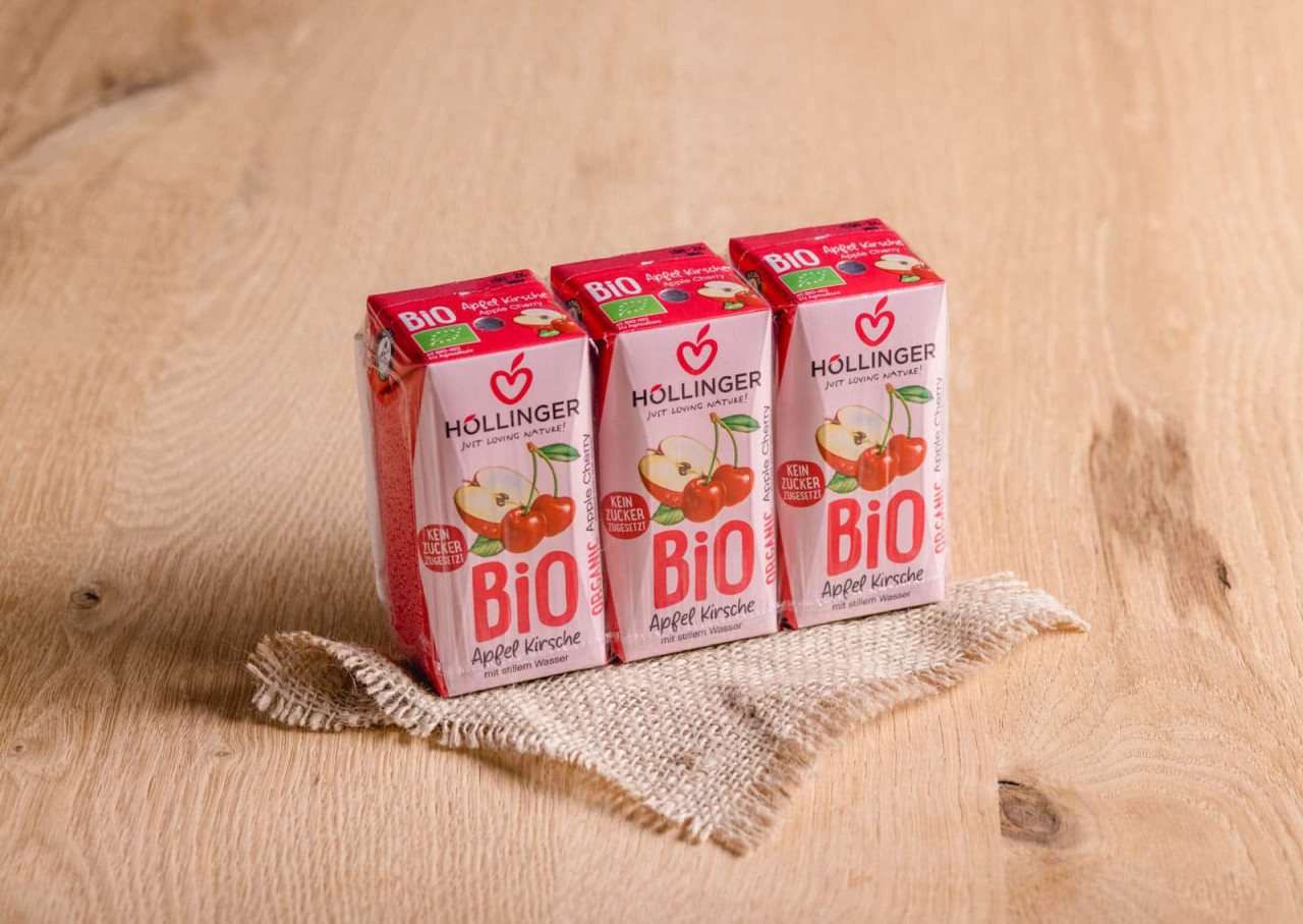 Bio Apfel-Kirsch-Saft online bestellen | vomfeld.at